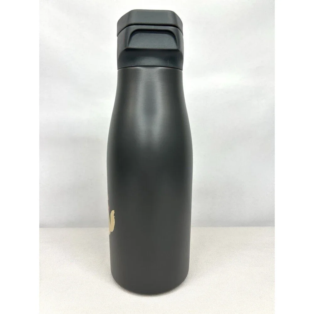 Starbucks 2025 Holiday Tumbler Lab Puppy Dog 14oz Stainless Grey Christmas NEW